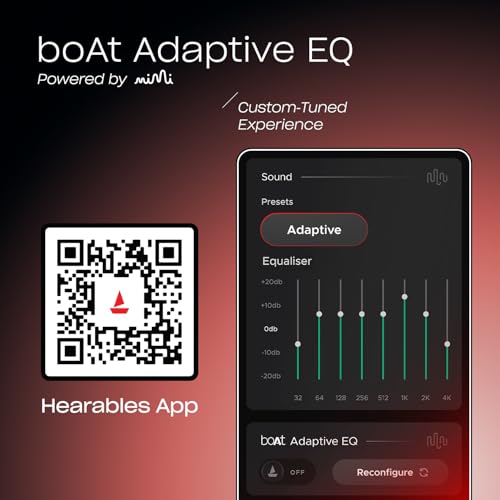 boAt Nirvana Ion, 120HRS Battery, Crystal Bionic Sound w/Dual EQ Modes, 4Mics ENx, App Support, Low Latency, IPX4, v.5.2 Bluetooth Earbuds, TWS Ear Buds Wireless Earphones with mic (Charcoal Black)