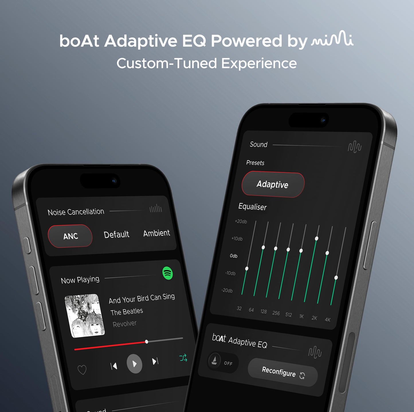 boAt Nirvana Ion, 120HRS Battery, Crystal Bionic Sound w/Dual EQ Modes, 4Mics ENx, App Support, Low Latency, IPX4, v.5.2 Bluetooth Earbuds, TWS Ear Buds Wireless Earphones with mic (Charcoal Black)