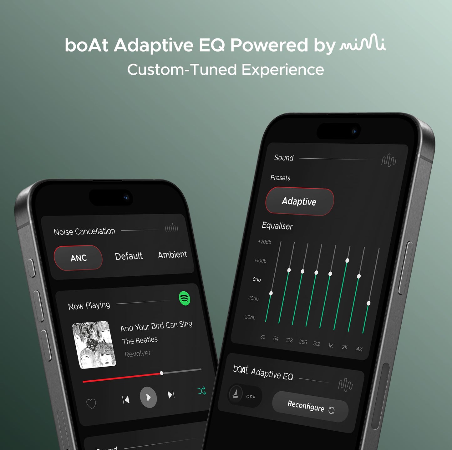 boAt Nirvana Ion, 120HRS Battery, Crystal Bionic Sound w/Dual EQ Modes, 4Mics ENx, App Support, Low Latency, IPX4, v.5.2 Bluetooth Earbuds, TWS Ear Buds Wireless Earphones with mic (Charcoal Black)