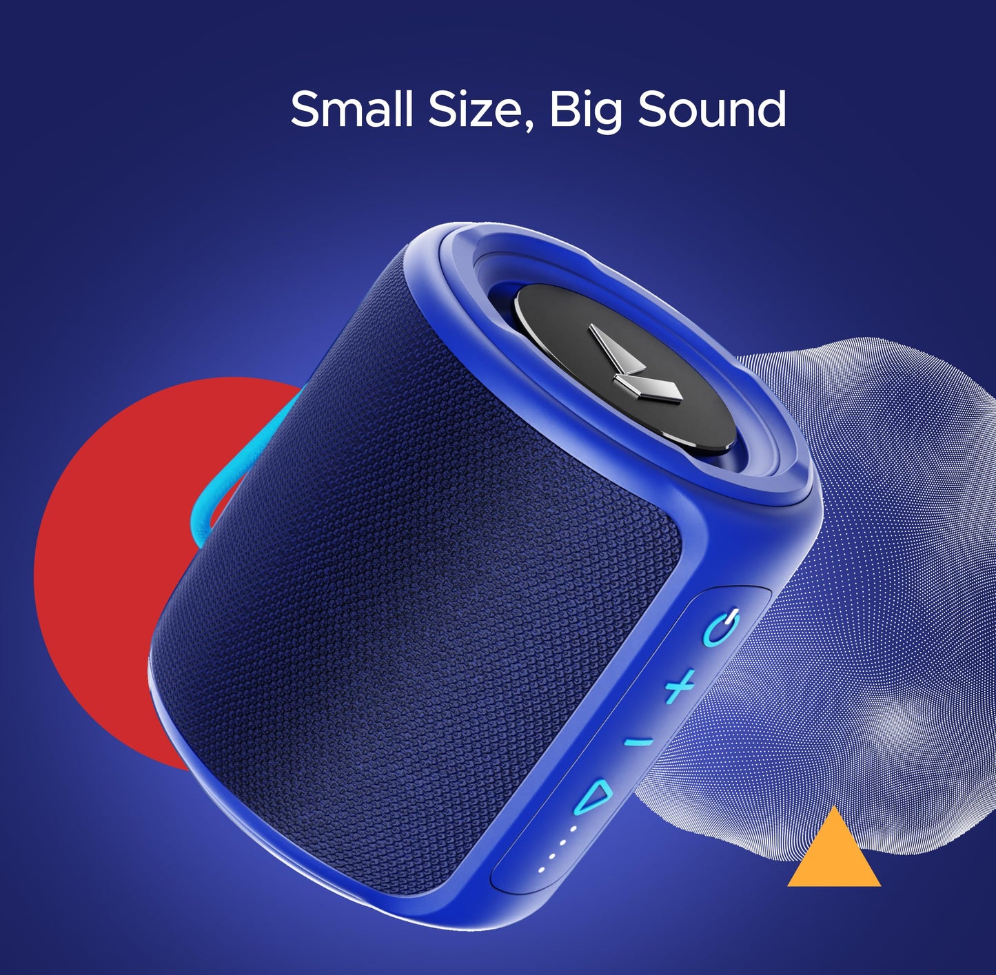 Boat Stone 352 Bluetooth Speaker with 10W RMS Stereo Sound, IPX7 Water Resistance, TWS Feature, Up to 12H Total Playtime, Multi-Compatibility Modes and Type-C Charging(Raging Black)