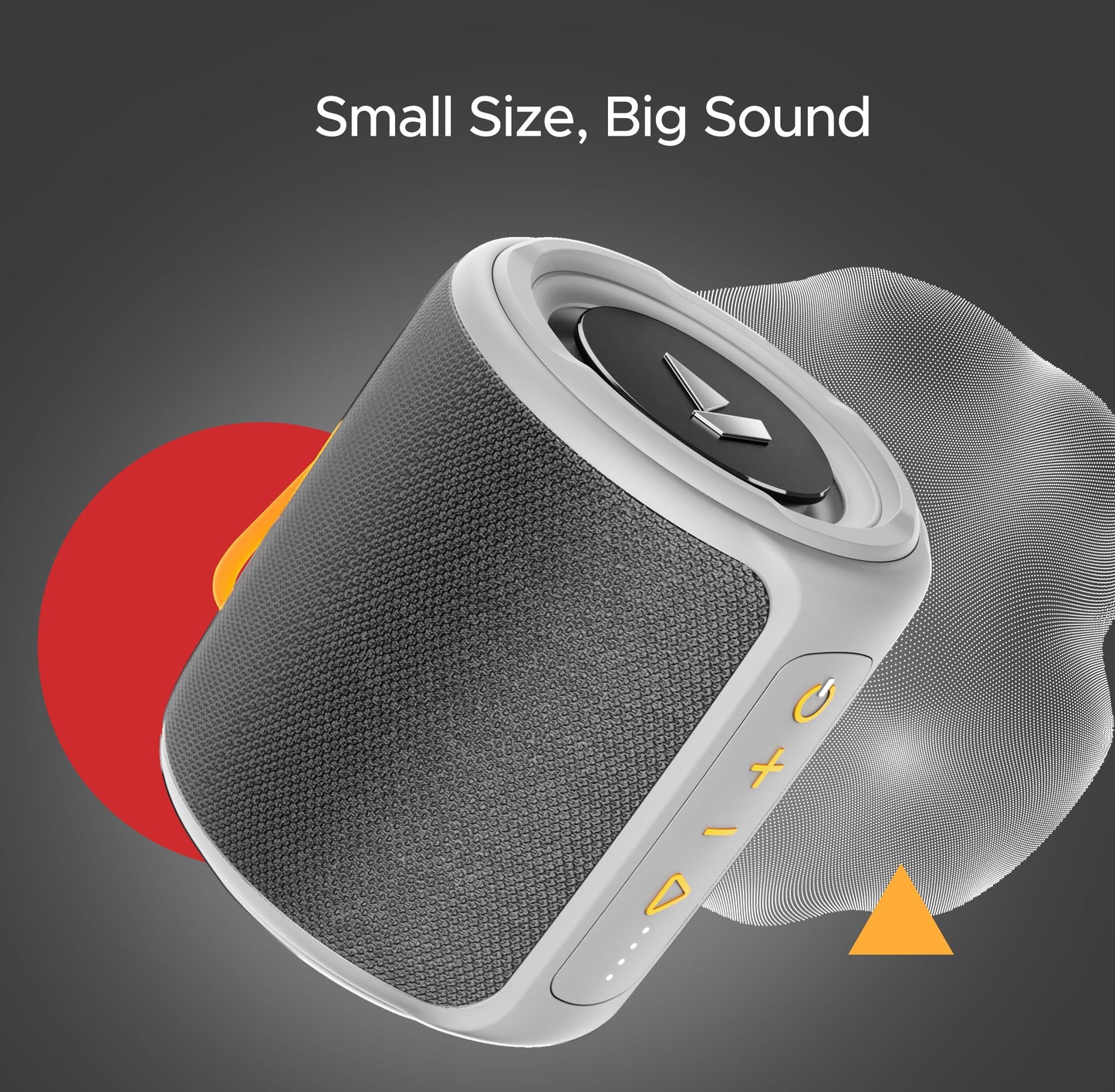Boat Stone 352 Bluetooth Speaker with 10W RMS Stereo Sound, IPX7 Water Resistance, TWS Feature, Up to 12H Total Playtime, Multi-Compatibility Modes and Type-C Charging(Raging Black)