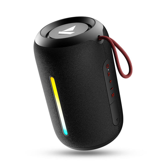 Boat Stone 352 Bluetooth Speaker with 10W RMS Stereo Sound, IPX7 Water Resistance, TWS Feature, Up to 12H Total Playtime, Multi-Compatibility Modes and Type-C Charging(Raging Black)